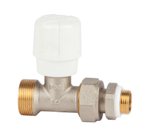 Válvula manual recta para tubo de cobre, PEX o multicapa con GE System