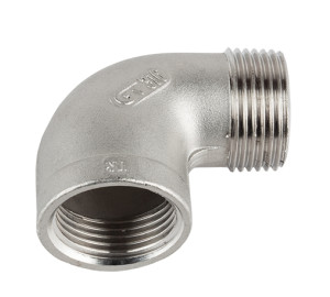 Cotovelo 90º inox 316 M-F NPT