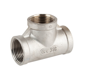 Tê inox 316 F-F-F NPT