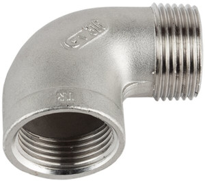 Cotovelo 90º inox 316 M-F BSP