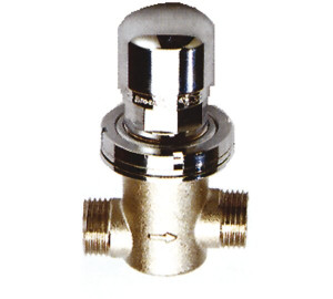 Built-in timed washbasin tap