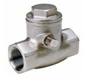 Válvula de retenção portinhola total inox PN16 BSP