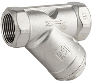 Filtro tipo "Y" inox 316 PN 40 BSP