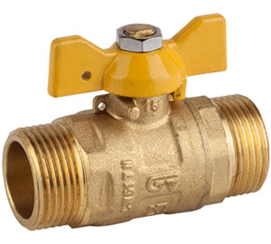 Válvula de esfera para gás  M-M BSP