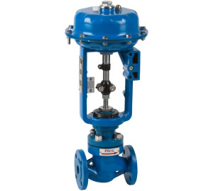 Válvula pneumática 2 vias modulante flange DIN