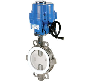 Válvula borboleta 2104 com atuador elétrico
