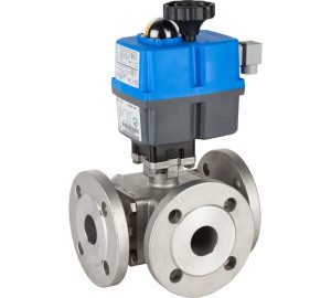 V. 3VIAS FLANG. AÇO INOX 2541