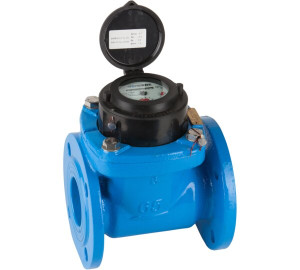Hidrômetro tipo WOLTMANN com flange DIN