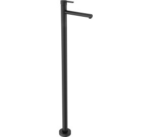 Misturadora monocomando de lavatório preta OSLO Black Preto