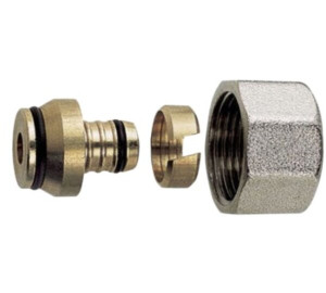 Racor tubo multicapa Euroconus rosca G3/4