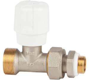 Válvula manual recta para tubo de cobre, PEX o multicapa con GE System