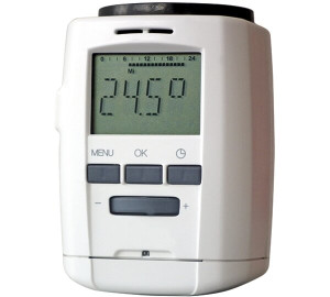 Cabezal termostatico programable para radiadores