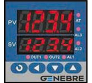 Regulador inp. programable out relé + 1 alarmas (8071)<br>Regulador inp. programable out relé + 2 alarmas (8073)<br>Regulador inp. programable out 4-20mA + 2 alarmas (8074)