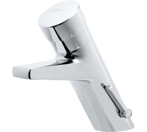 Mixer timed basin tap