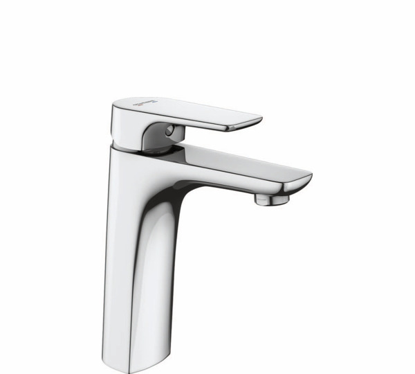 Monocomando lavabo bica media KORAL Cromado