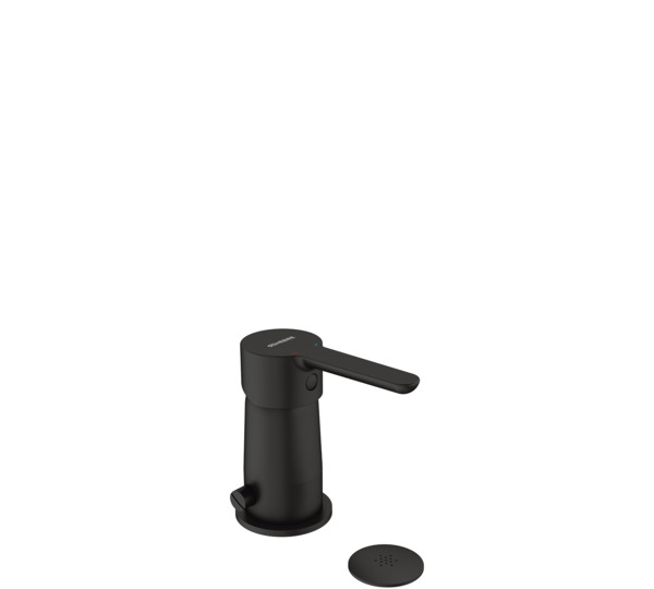 Misturadora monocomando para bidé com transmissão Preto Oslo Black