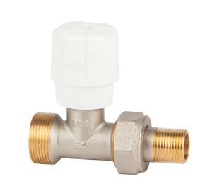 Válvula manual recta para tubo de cobre, PEX o multicapa con GE System