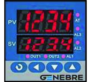 Regulador inp. programable out relé + 1 alarmas (8071)<br>Regulador inp. programable out relé + 2 alarmas (8073)<br>Regulador inp. programable out 4-20mA + 2 alarmas (8074)