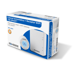Cabezal Termostático + Receptor Wifi 